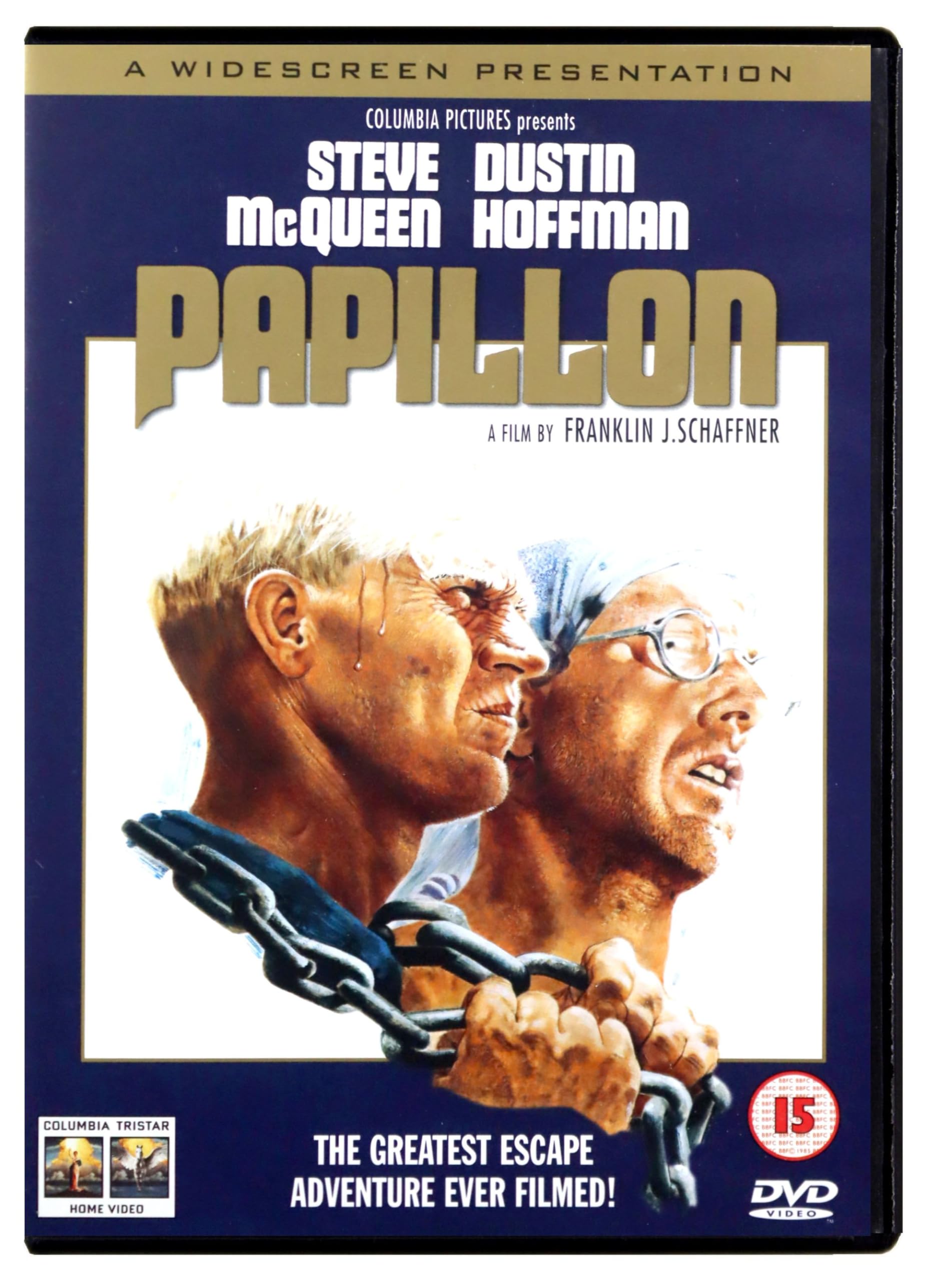 Papillon [Import anglais]: Amazon.fr: Steve McQueen, Dustin
